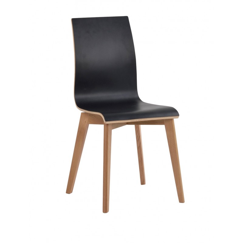 RO Gracy Dining Chair Black/Oak